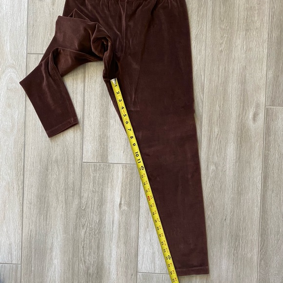 Moda International Vintage Brown Velvet Pants Size Large - Picture 6 of 8